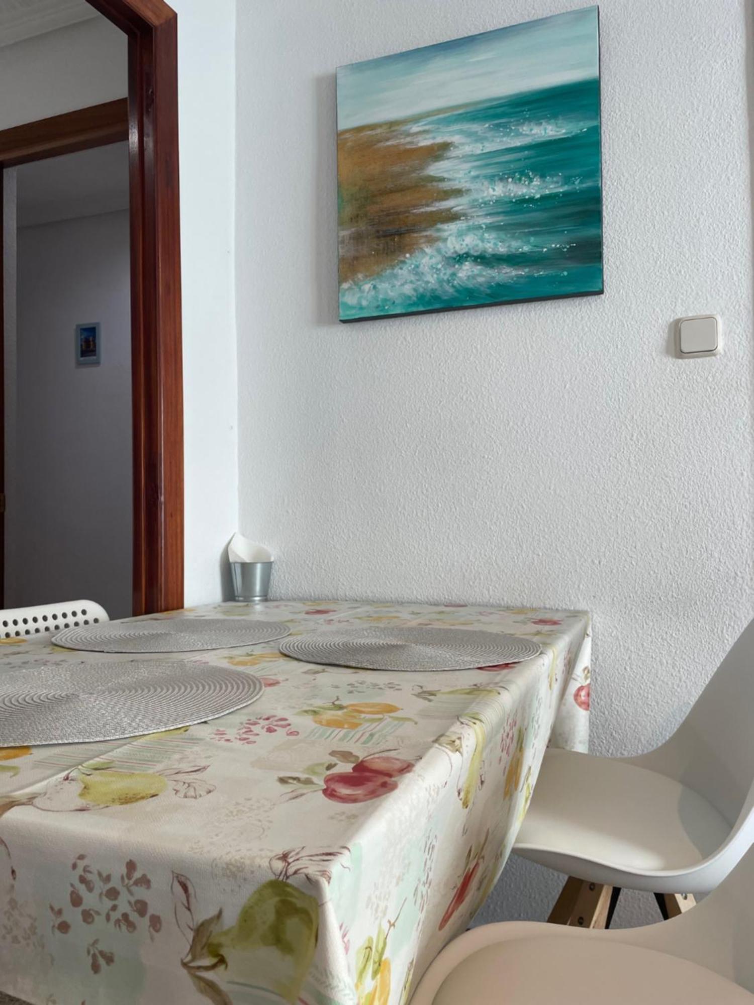 Ferienwohnung Luminoso Apartamento Playa Valencia Pinedo Exterior foto